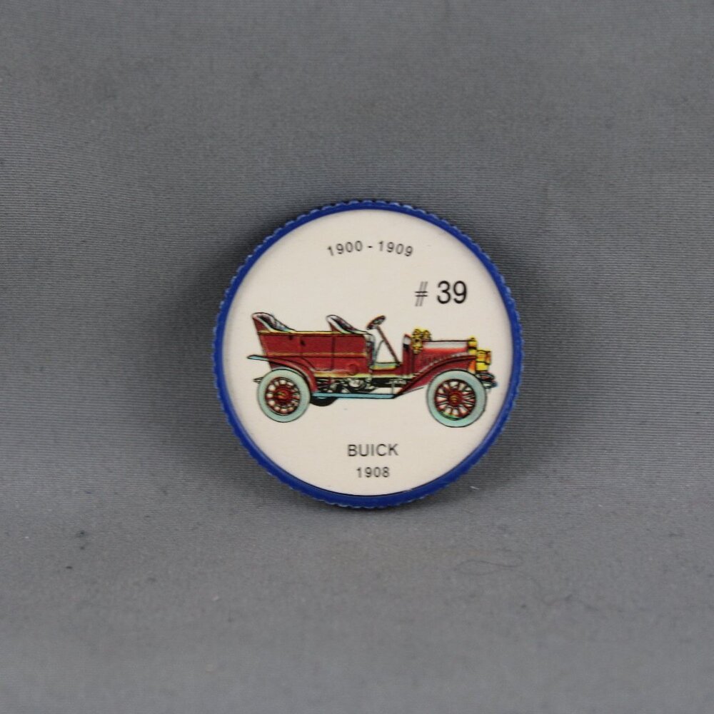 Jello Car Coins - # 39 of 200 - The Buick (1908)
